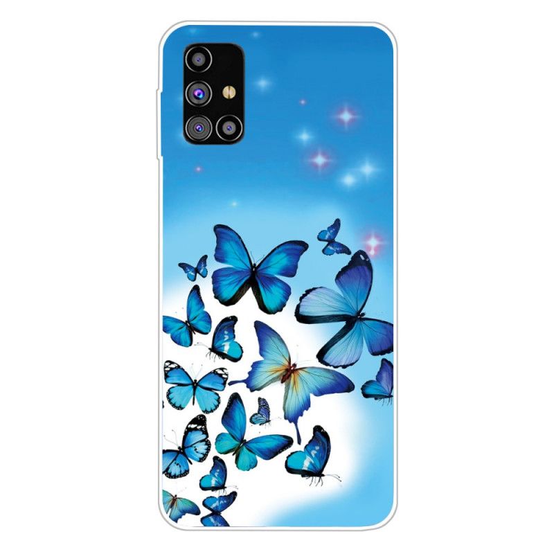 Cover Samsung Galaxy M51 Sommerfugle Sommerfugle