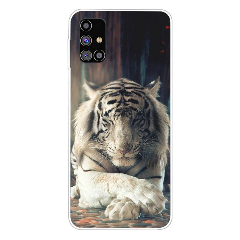 Cover Samsung Galaxy M51 Sort Fleksibel Tiger Beskyttelse