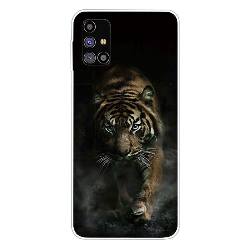 Cover Samsung Galaxy M51 Sort Fleksibel Tiger Beskyttelse