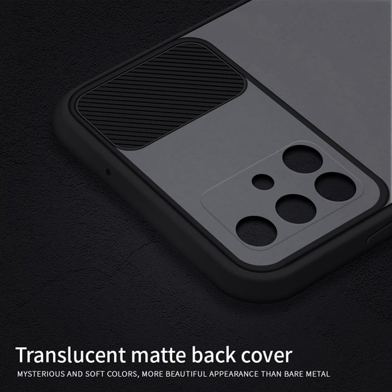 Cover Samsung Galaxy M51 Sort Mofi Fotomodul Dæksel