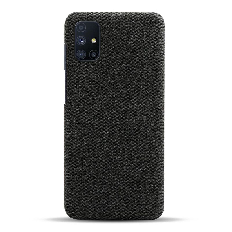 Cover Samsung Galaxy M51 Sort Stoftekstur