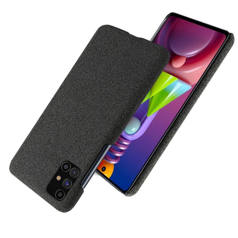 Cover Samsung Galaxy M51 Sort Stoftekstur