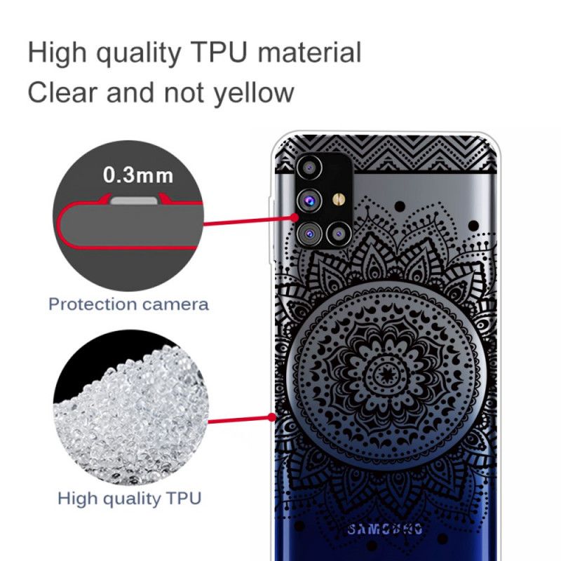 Cover Samsung Galaxy M51 Sublim Mandala