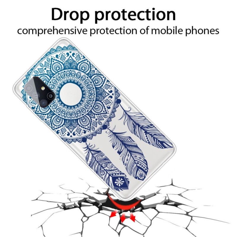 Cover Samsung Galaxy M51 Unik Blomstermandala