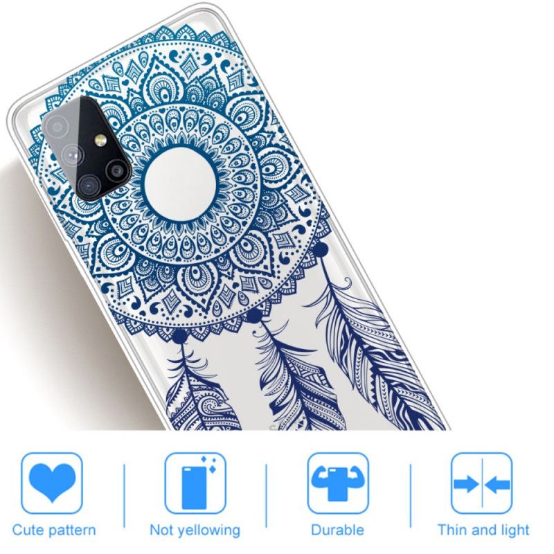 Cover Samsung Galaxy M51 Unik Blomstermandala