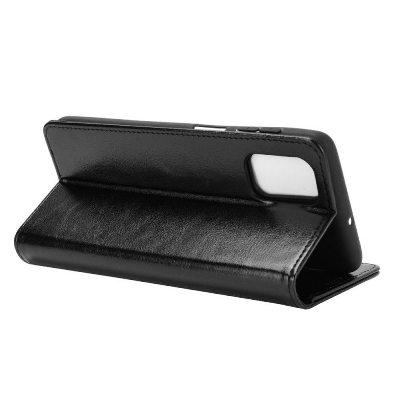 Flip Cover Læder for Samsung Galaxy M51 Sort Ultra Kunstlæder