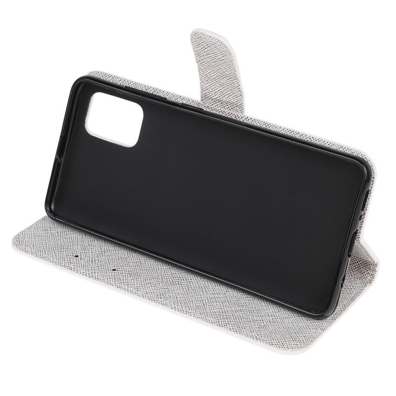 Flip Cover Læder for Samsung Galaxy M51 Thong Diamant Sommerfugle