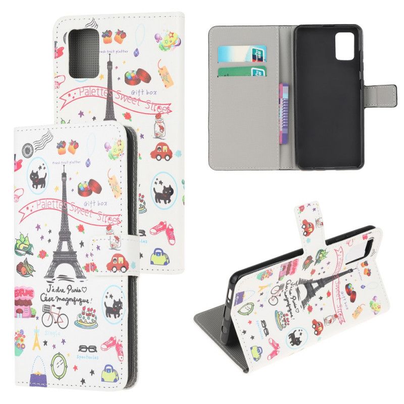 Flip Cover Samsung Galaxy M51 Mobilcover Jeg Elsker Paris