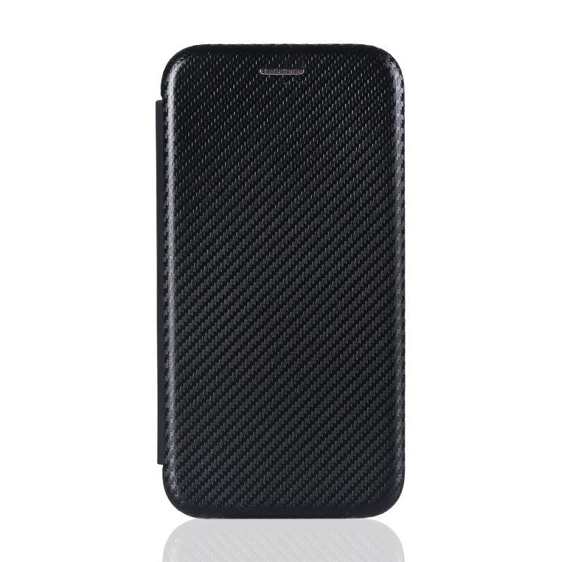 Læder Cover Samsung Galaxy M51 Sort Mobilcover Kulfiber