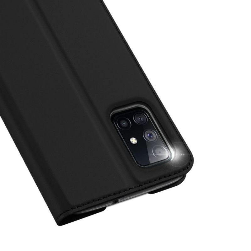 Læder Cover Samsung Galaxy M51 Sort Pro Dux Ducis Hud