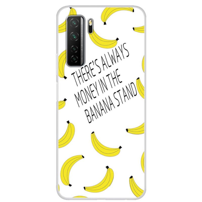 Cover Huawei P40 Lite 5G Gennemsigtige Bananpenge