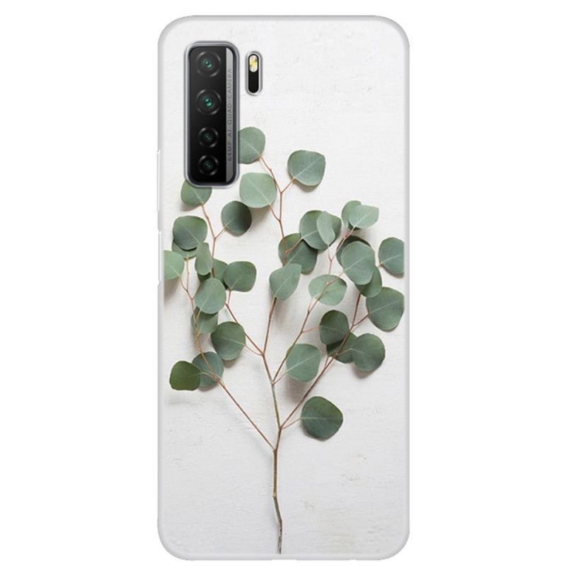 Cover Huawei P40 Lite 5G Gennemsigtige Realistiske Blade