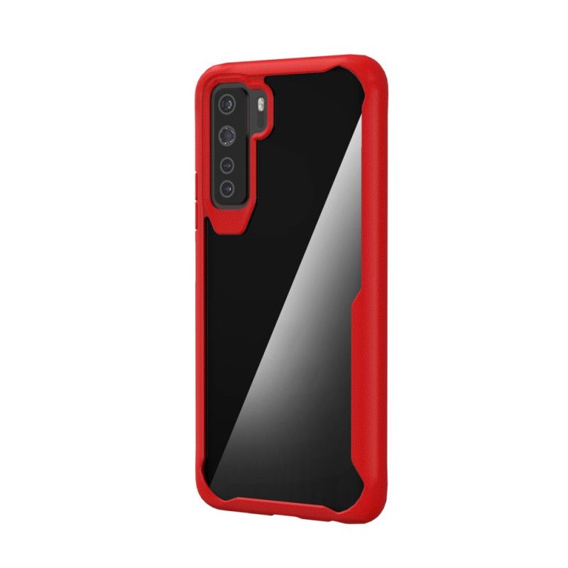 Cover Huawei P40 Lite 5G Rød Skråkant Hybrid