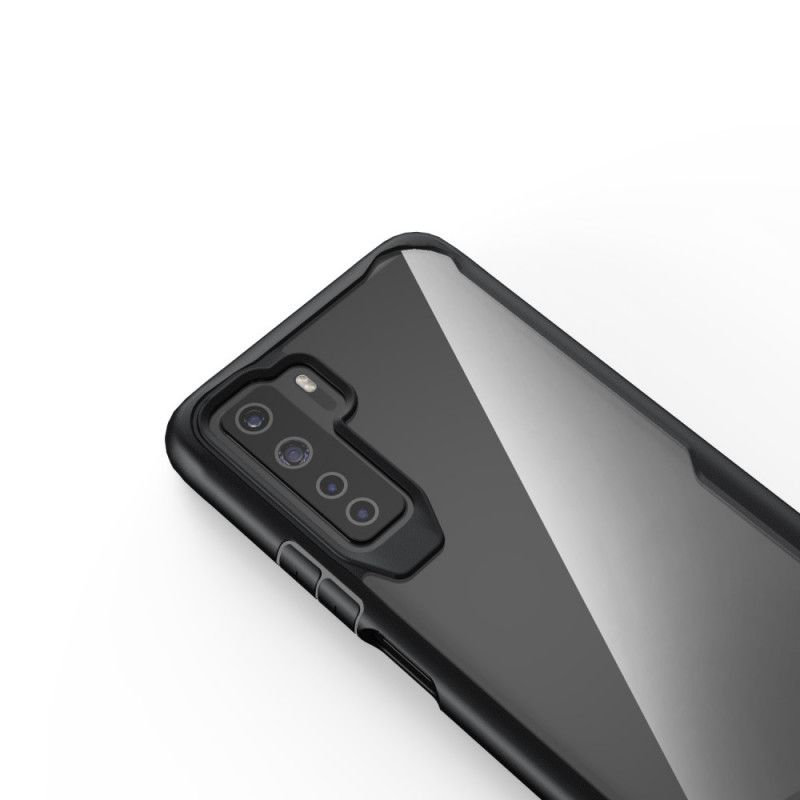 Cover Huawei P40 Lite 5G Rød Skråkant Hybrid