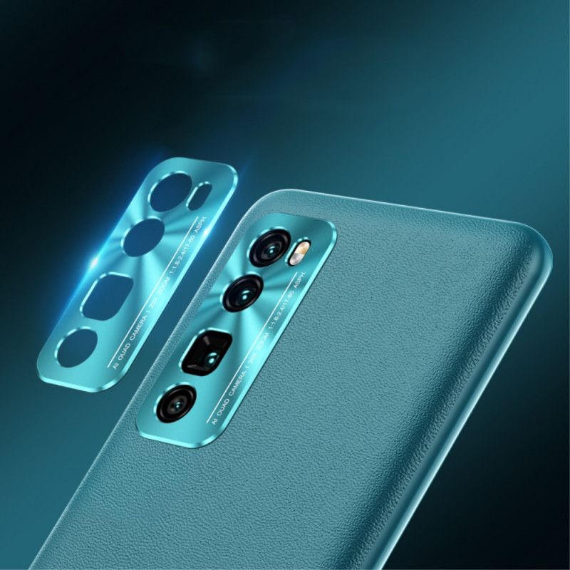 Cover Huawei P40 Lite 5G Sort Farve Læder Stil