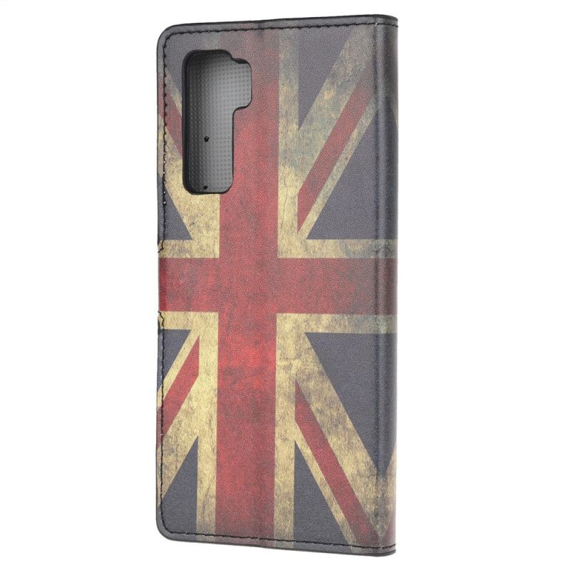 Flip Cover Læder Huawei P40 Lite 5G Englands Flag Beskyttelse