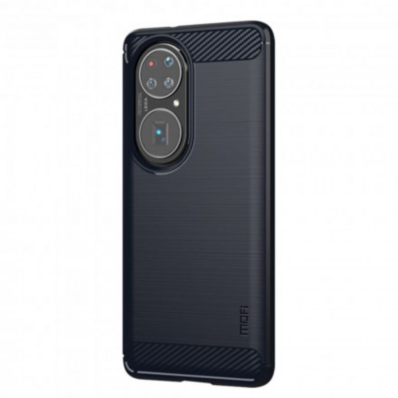 Cover Huawei P50 Børstet Carbon Fiber Mofi