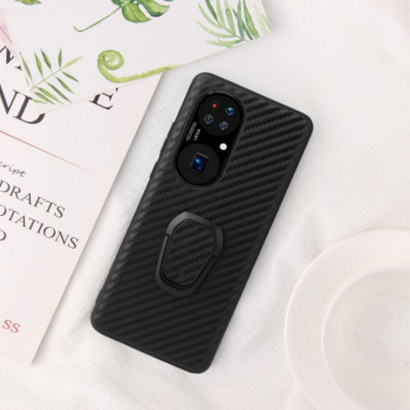 Cover Huawei P50 Carbon Fiber Support Ring