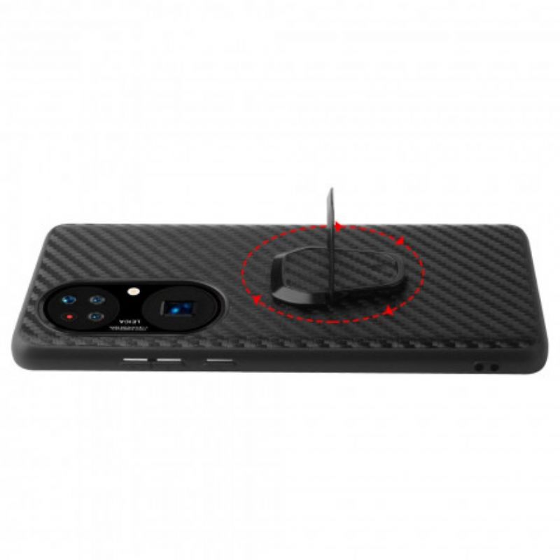 Cover Huawei P50 Carbon Fiber Support Ring