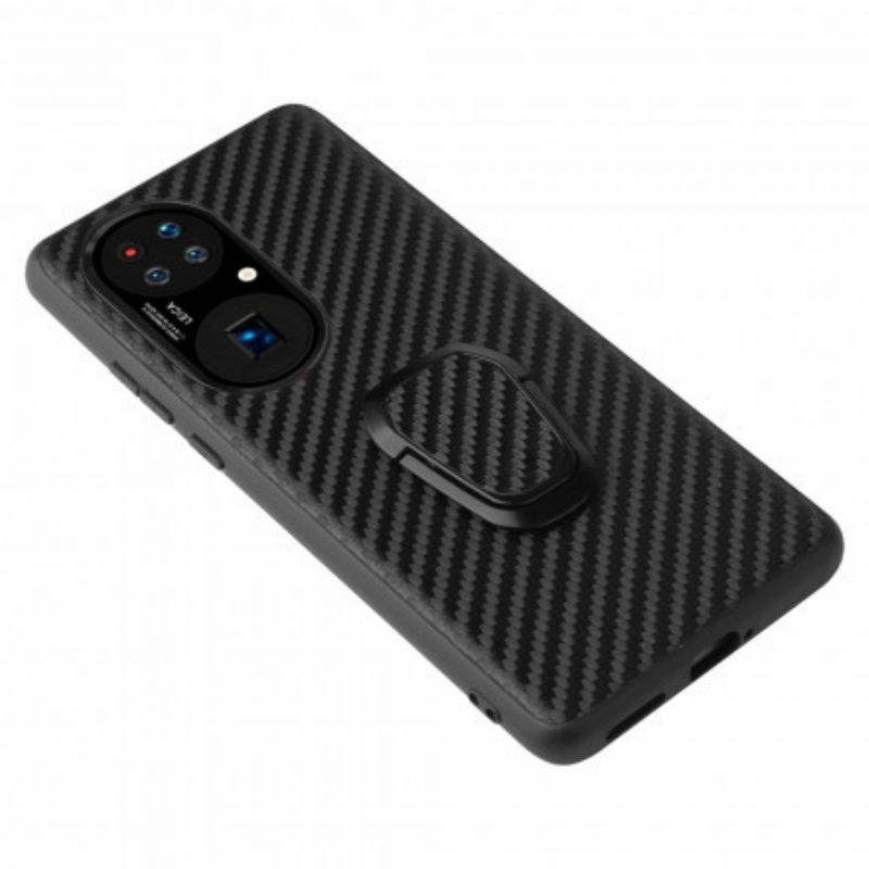 Cover Huawei P50 Carbon Fiber Support Ring