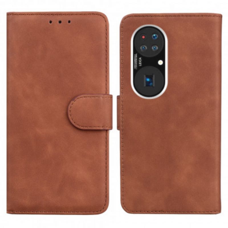 Flip Cover Huawei P50 Læderstil Vintage Couture