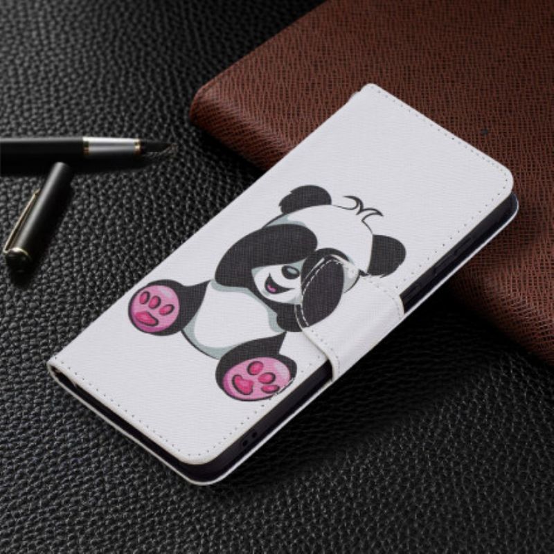 Flip Cover Huawei P50 Panda På Bambus