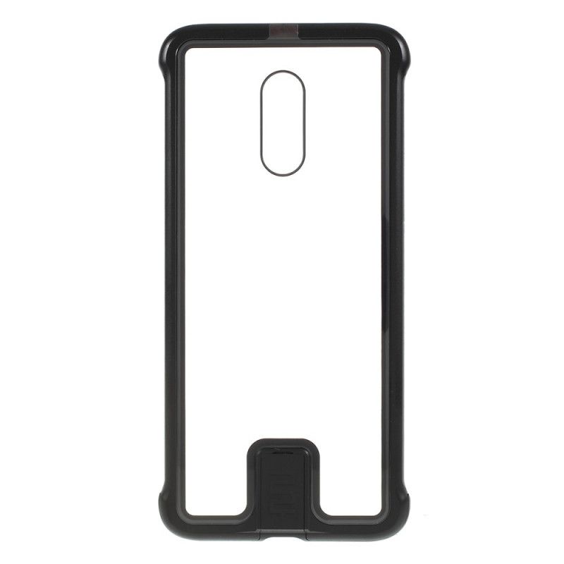 Cover for OnePlus 7 Sort Lenuo Metalfælge