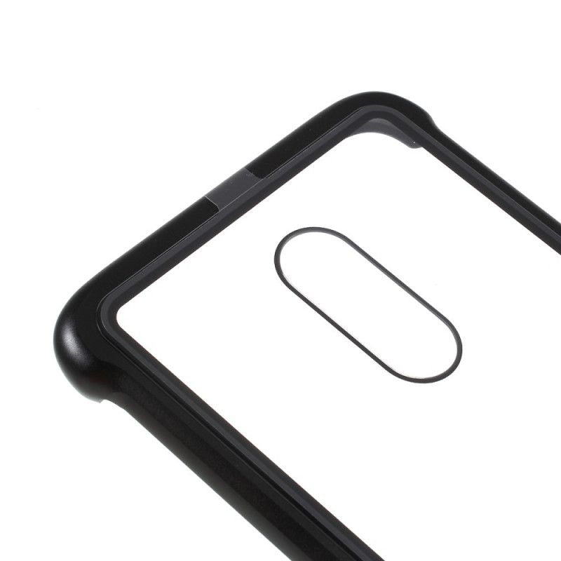 Cover for OnePlus 7 Sort Lenuo Metalfælge