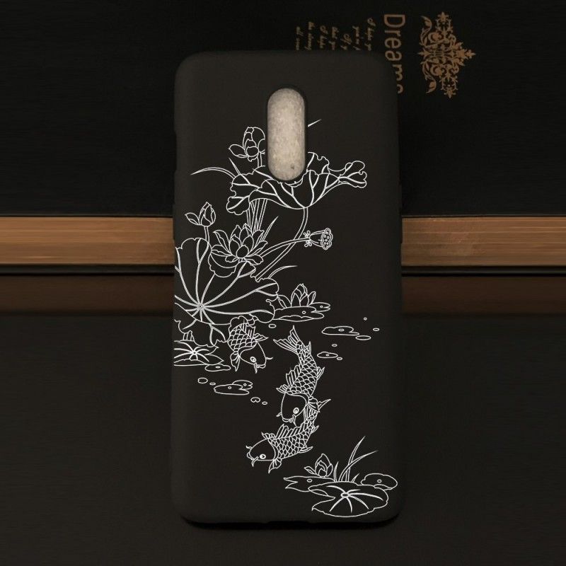 Cover OnePlus 7 Mobilcover Fleksibel Silikone Fisk