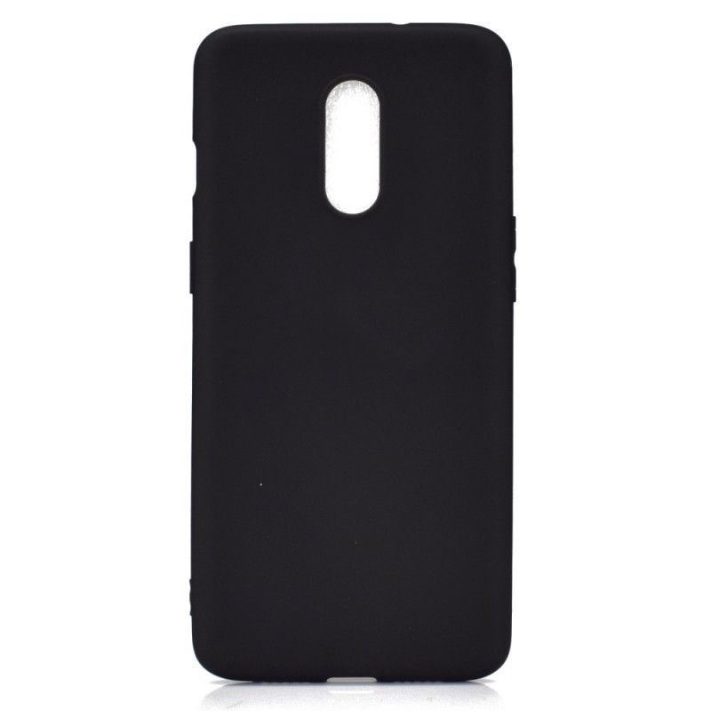 Cover OnePlus 7 Sort Frostet Silikone