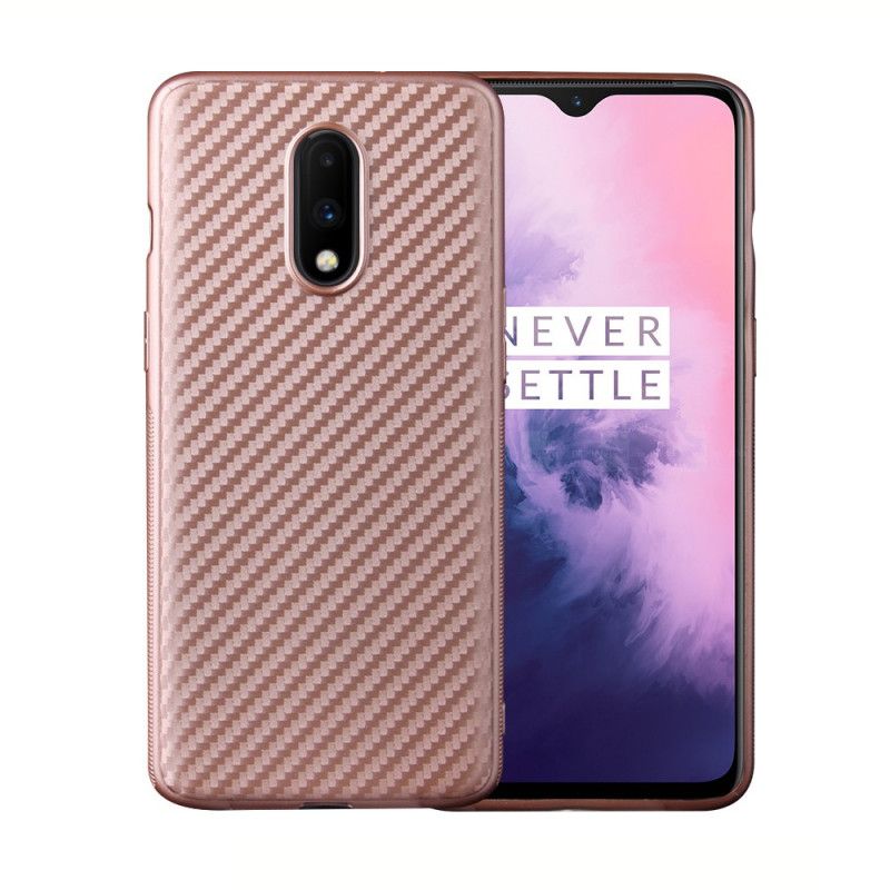 Cover OnePlus 7 Sort Magisk Kulfiber Original