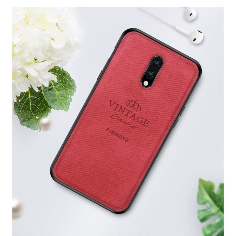 Cover OnePlus 7 Sort Mobilcover Hæderlig Vintage Pinwuyo