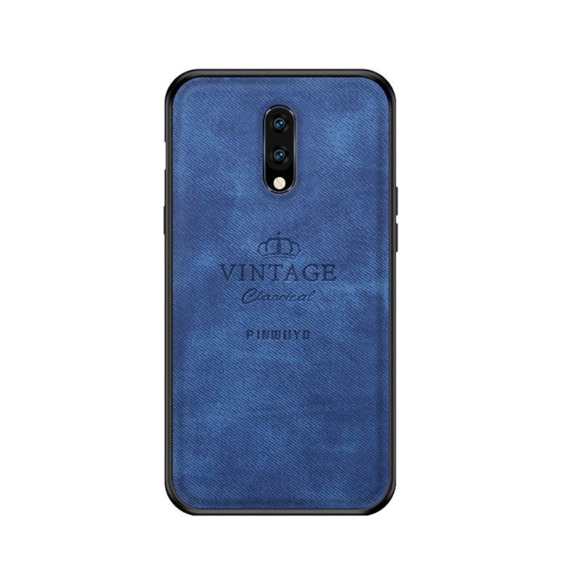 Cover OnePlus 7 Sort Mobilcover Hæderlig Vintage Pinwuyo