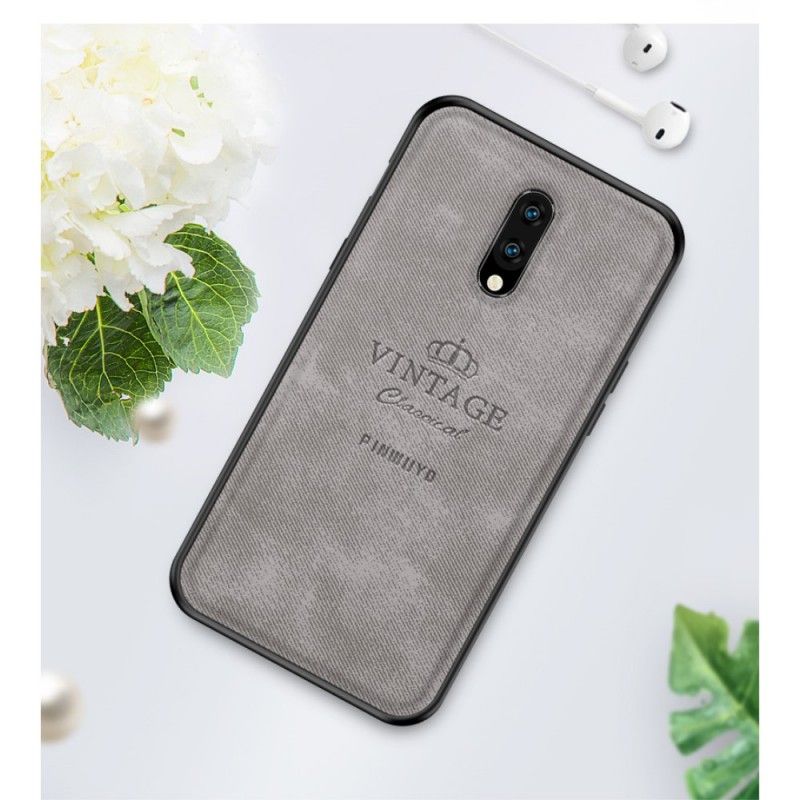 Cover OnePlus 7 Sort Mobilcover Hæderlig Vintage Pinwuyo