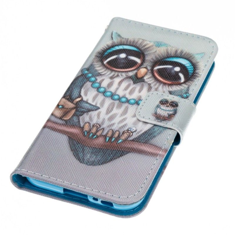 Flip Cover Læder Samsung Galaxy A3 2017 Miss Ugle