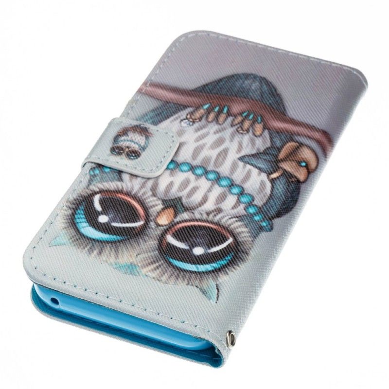 Flip Cover Læder Samsung Galaxy A3 2017 Miss Ugle