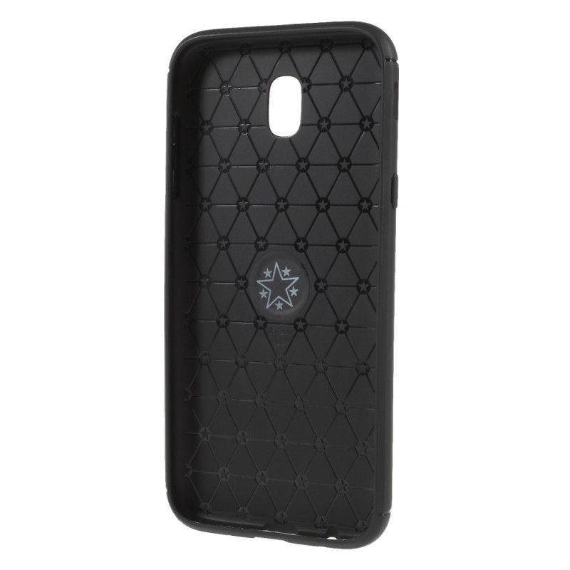 Cover Samsung Galaxy J7 2017 Sort Roterende Ring