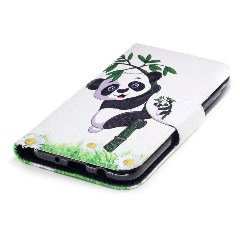 Flip Cover Samsung Galaxy J7 2017 Mobilcover Panda På Bambus