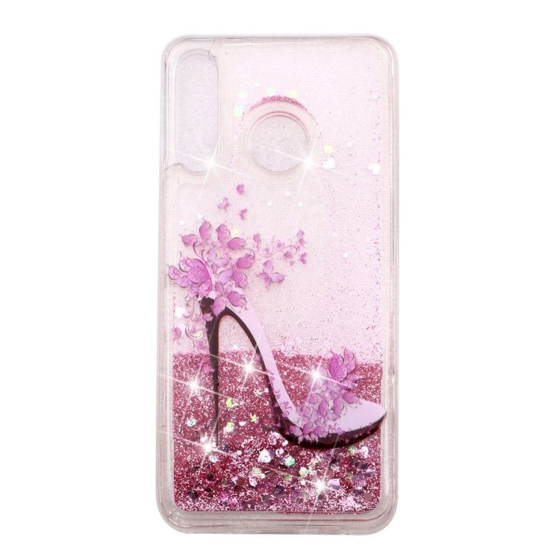 Cover for Huawei P30 Lite Glitter Domstol Sko