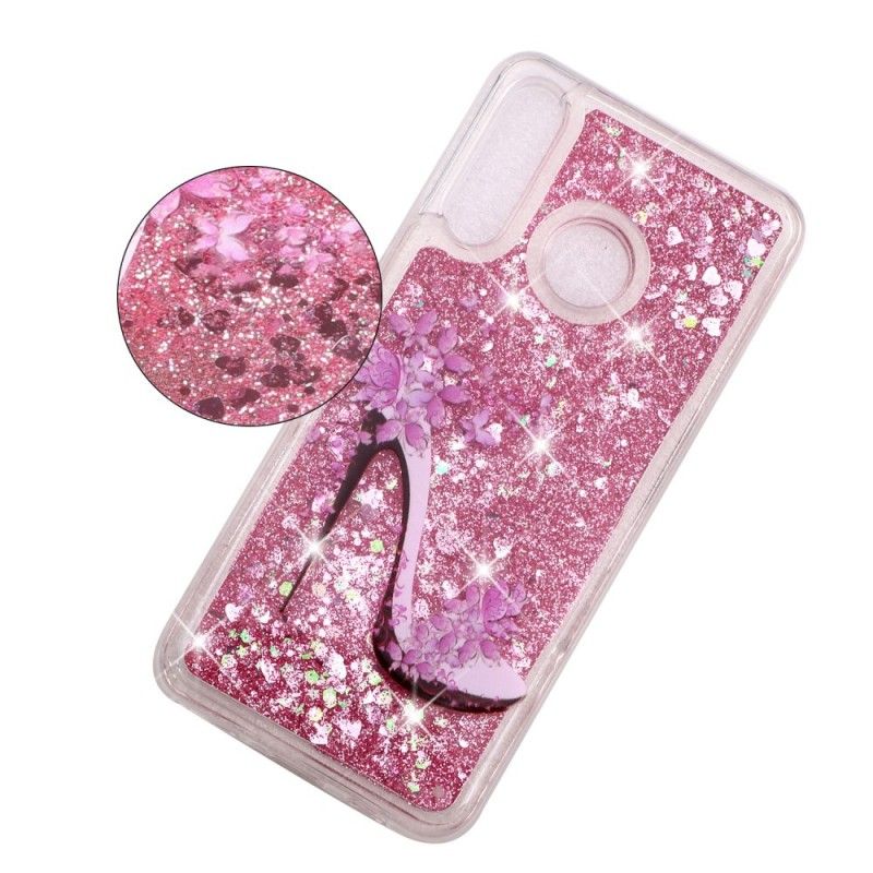 Cover for Huawei P30 Lite Glitter Domstol Sko