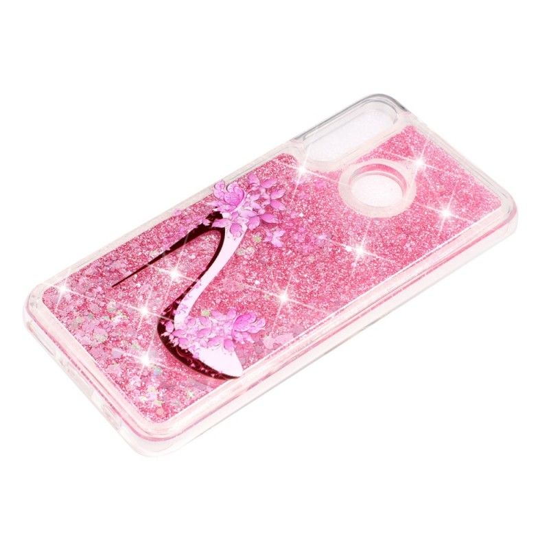 Cover for Huawei P30 Lite Glitter Domstol Sko