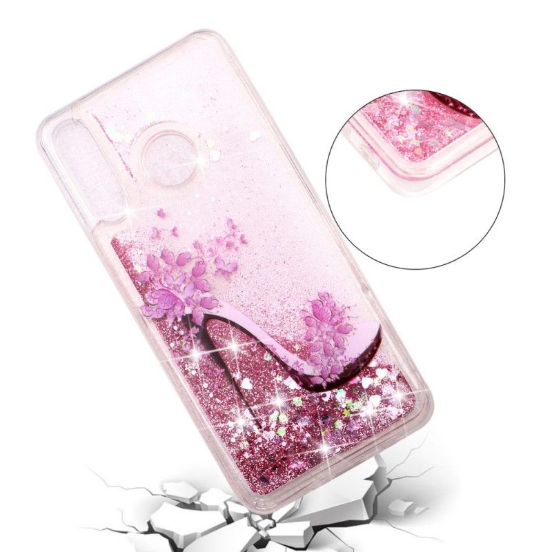 Cover for Huawei P30 Lite Glitter Domstol Sko