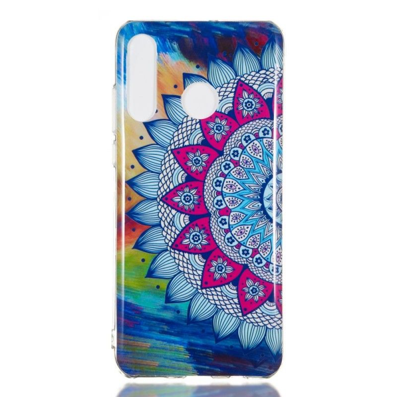 Cover Huawei P30 Lite Fluorescerende Mandala