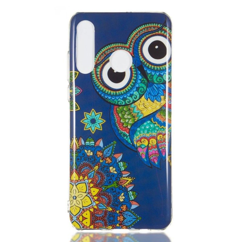 Cover Huawei P30 Lite Fluorescerende Mandalaugle