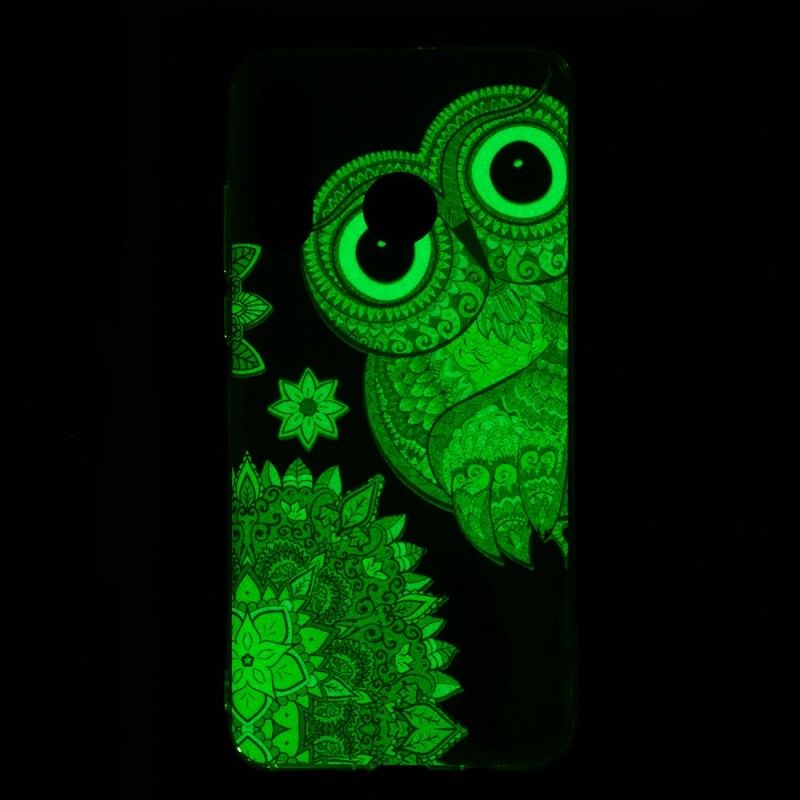 Cover Huawei P30 Lite Fluorescerende Mandalaugle