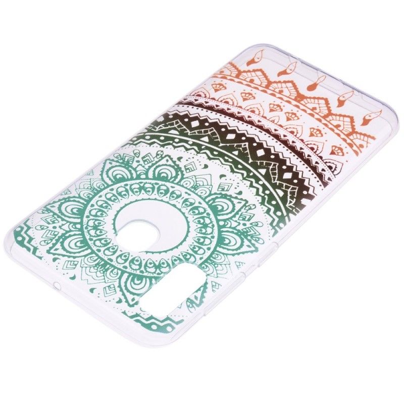 Cover Huawei P30 Lite Gennemsigtig Farverig Mandala