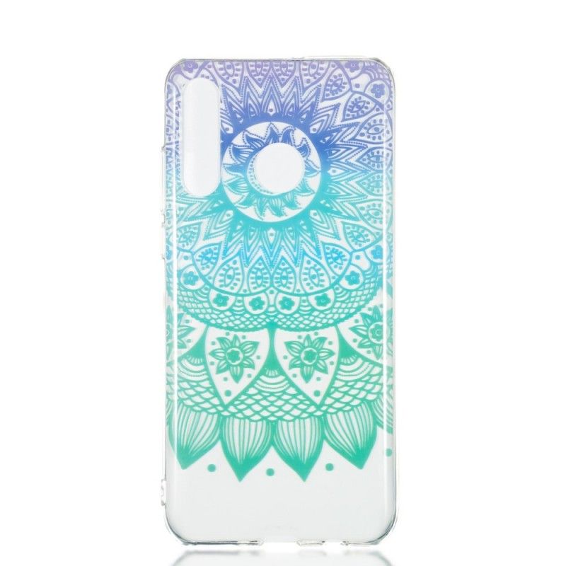 Cover Huawei P30 Lite Mobilcover Gennemsigtig Farverig Mandala