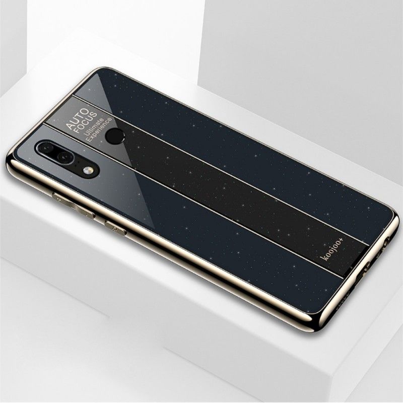 Cover Huawei P30 Lite Sort Galvaniseret Hybrid