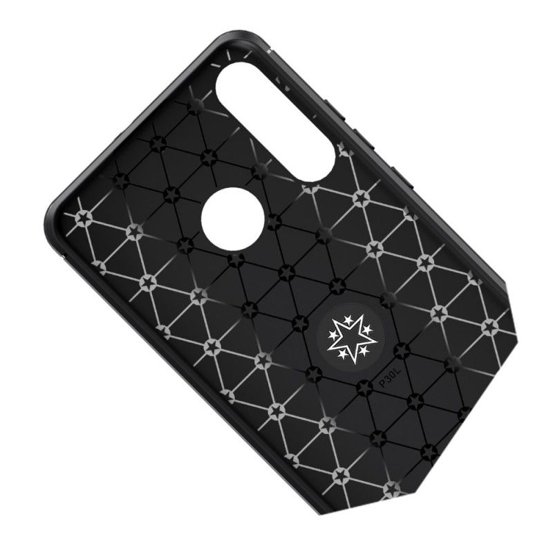 Cover Huawei P30 Lite Sort Mobilcover Roterende Ring