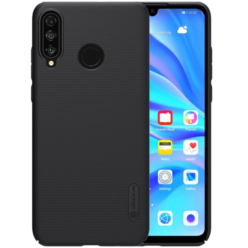 Cover Huawei P30 Lite Sort Stiv Frostet Nillkin